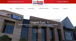 Desktop Screenshot of firsthealthmedical.com